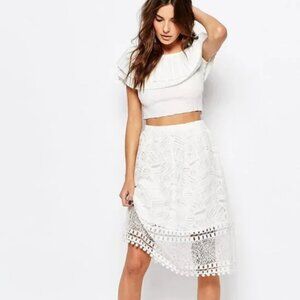 Stunning! French Connection Lace Skirt - New without tags!